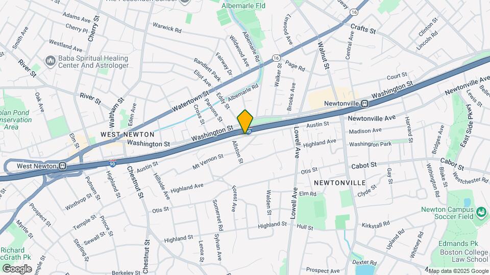 184 Austin St, Unit 2 Map and Location Details