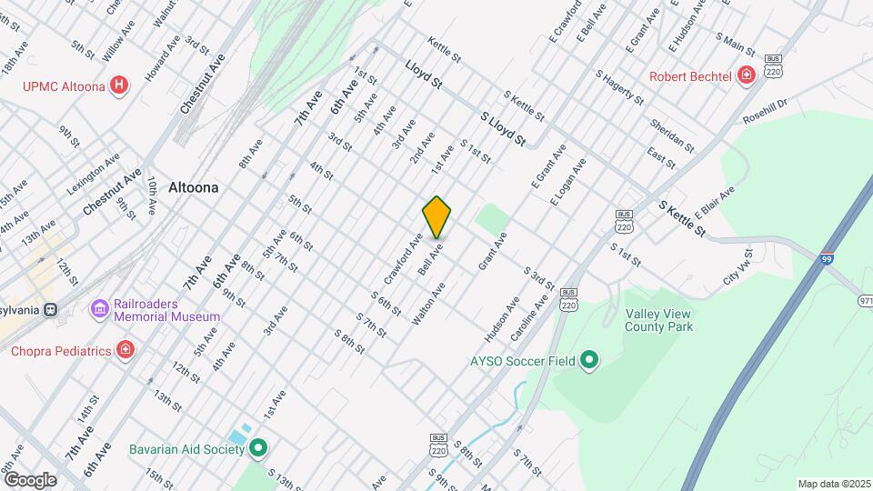 216 S 4th St Map and Location Details