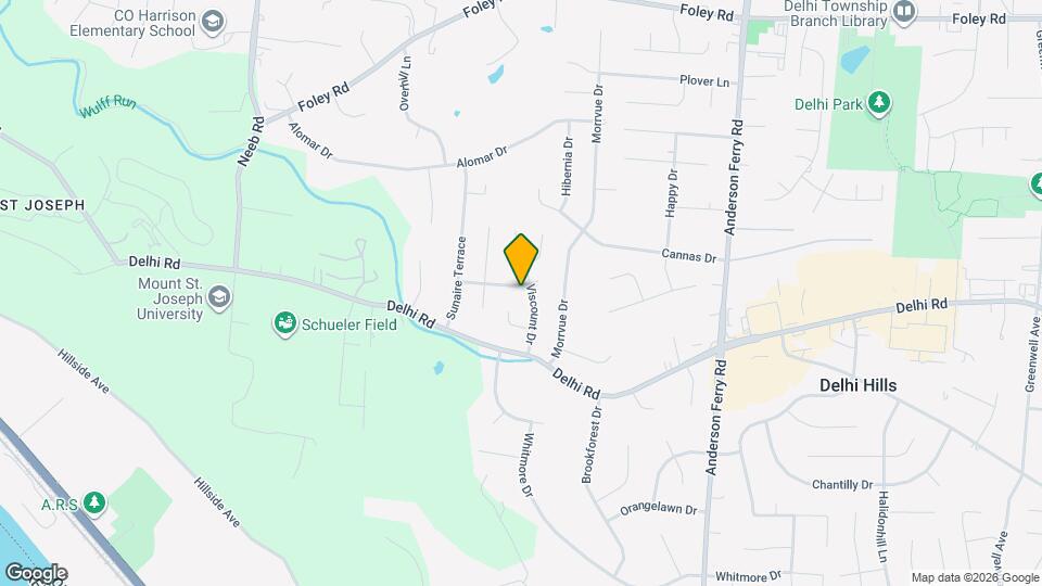 5465 Starcrest Dr Mapa y Detalles de la Ubicación