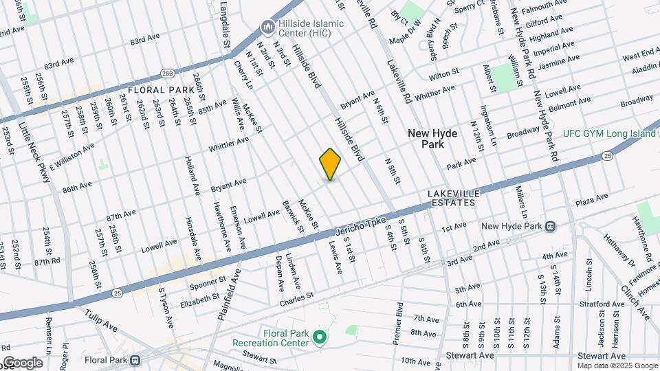 136 N 1st St Map and Location Details