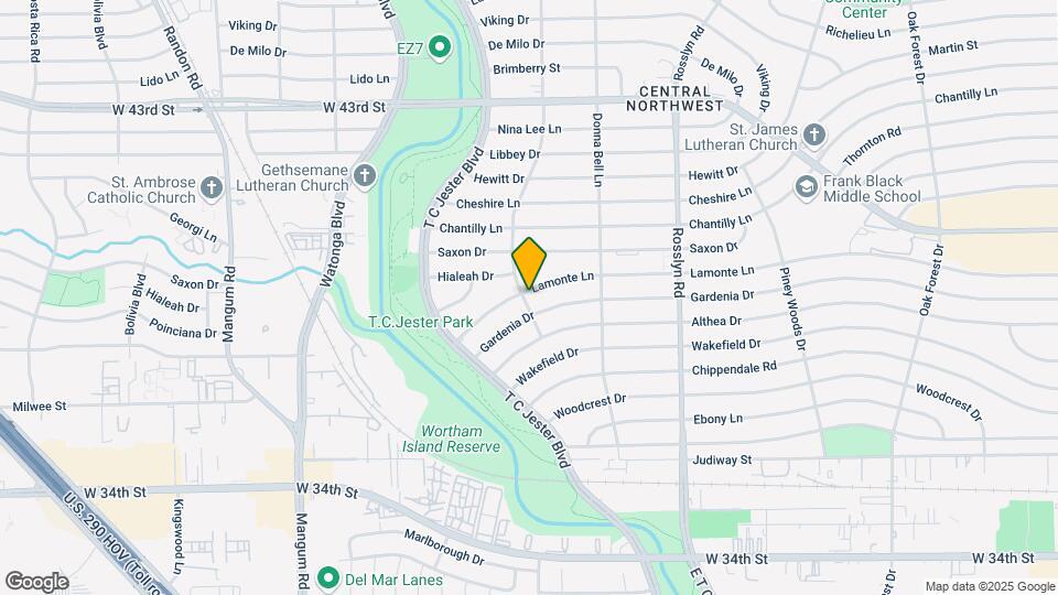 2127 Lamonte Ln Map and Location Details