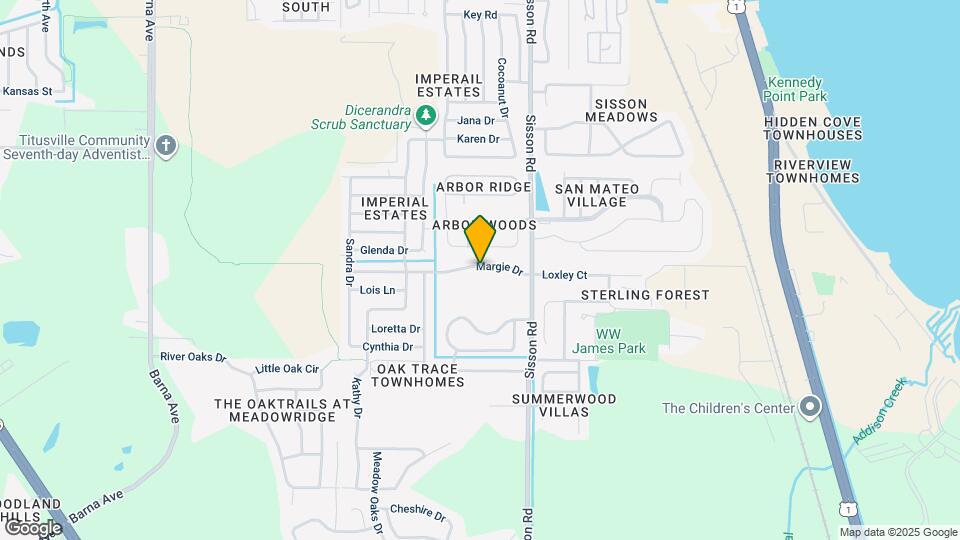 605 Margie Dr Map and Location Details