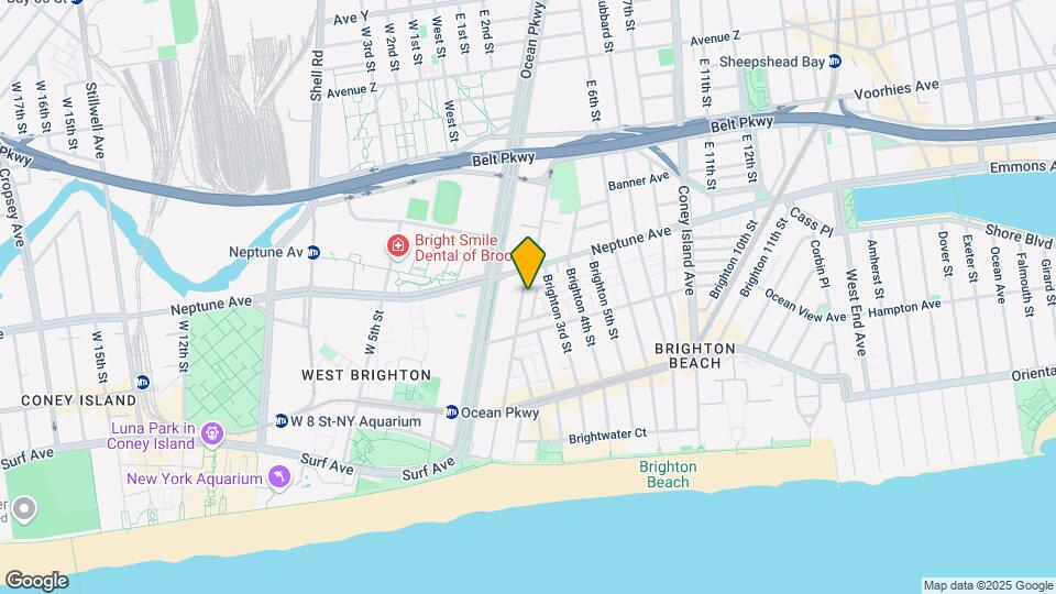 29-35 Brighton 1st St Map and Location Details
