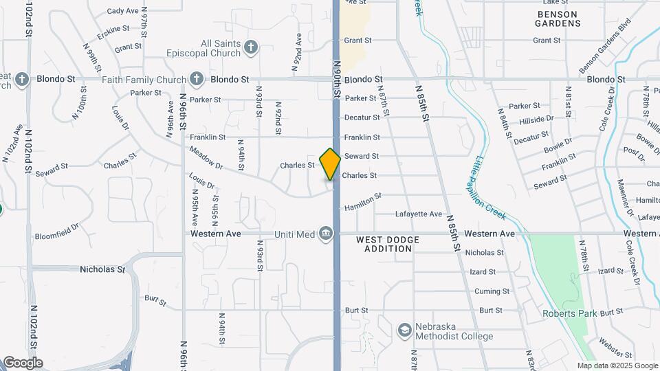 1453 N 90th Ave Map and Location Details