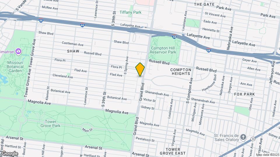 3612 Flad Ave Map and Location Details