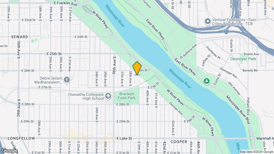 2616 S 39th Ave Map and Location Details