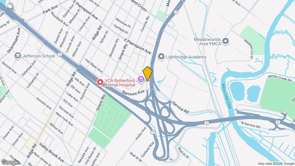 300 NJ-17 Mapa y Detalles de la Ubicación