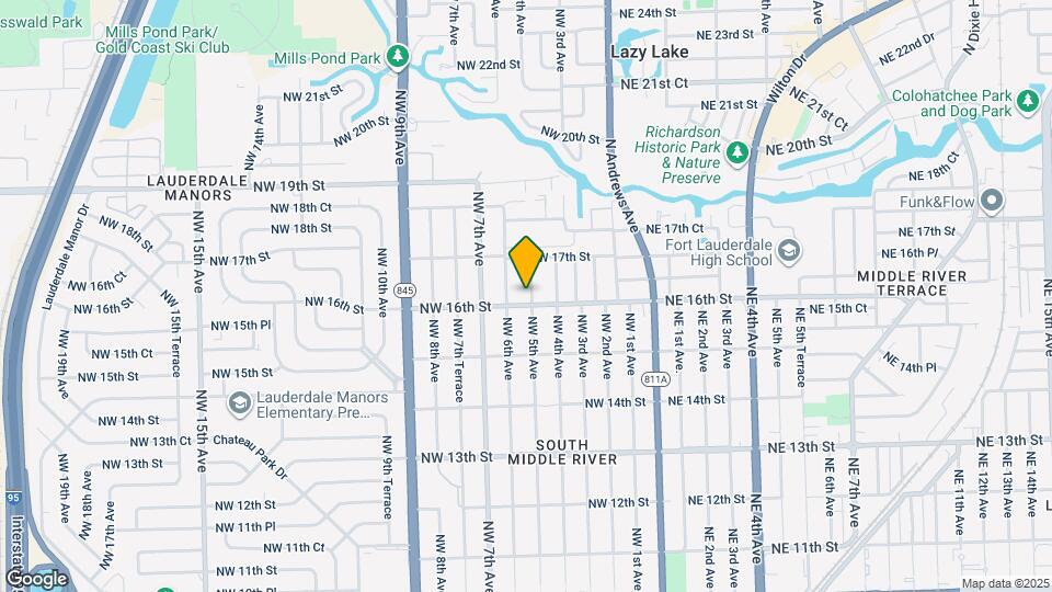 1609 NW 5th Ave Map and Location Details