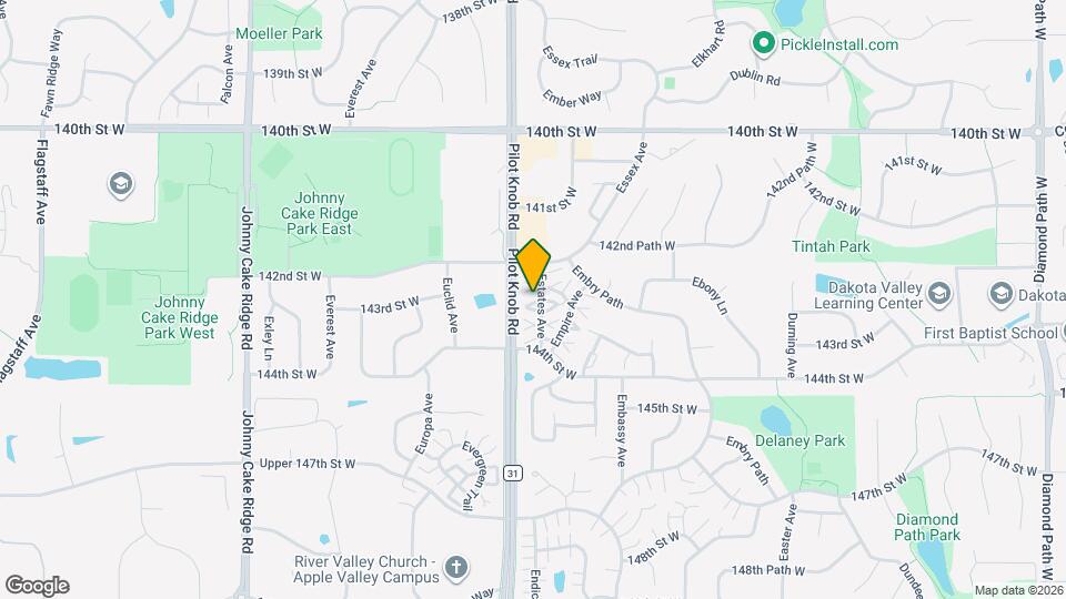 14315 Estates Ave Map and Location Details