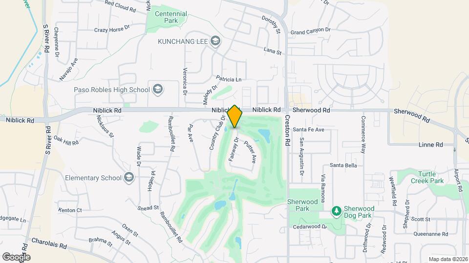 1510 Fairway Dr Mapa y Detalles de la Ubicación