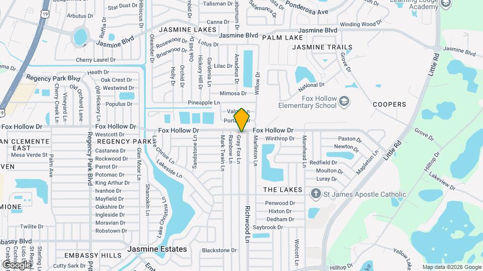 9920 Gray Fox Ln Map and Location Details
