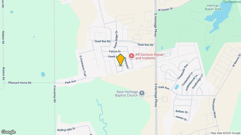 1426 Raven Dr S Map and Location Details