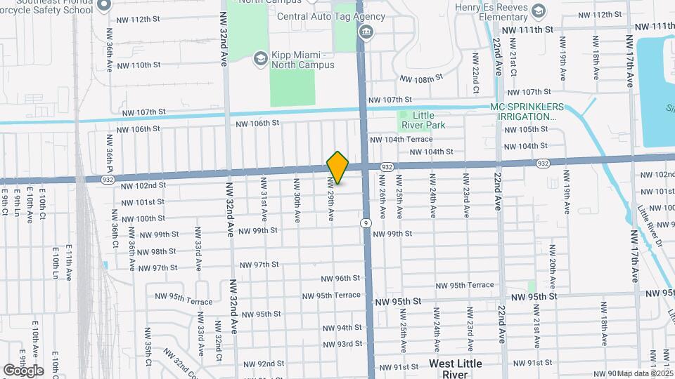 2833 NW 101st St Mapa y Detalles de la Ubicación