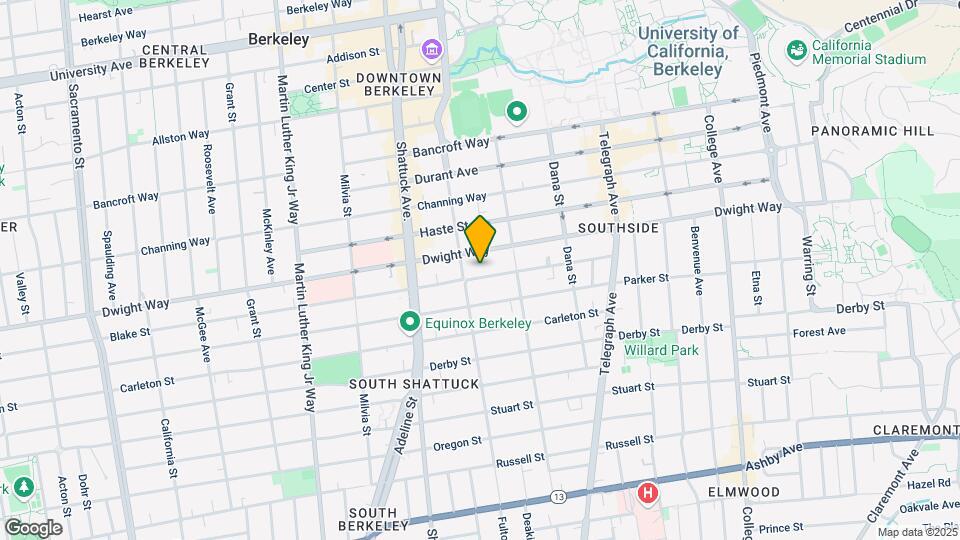 2215 Blake St Map and Location Details