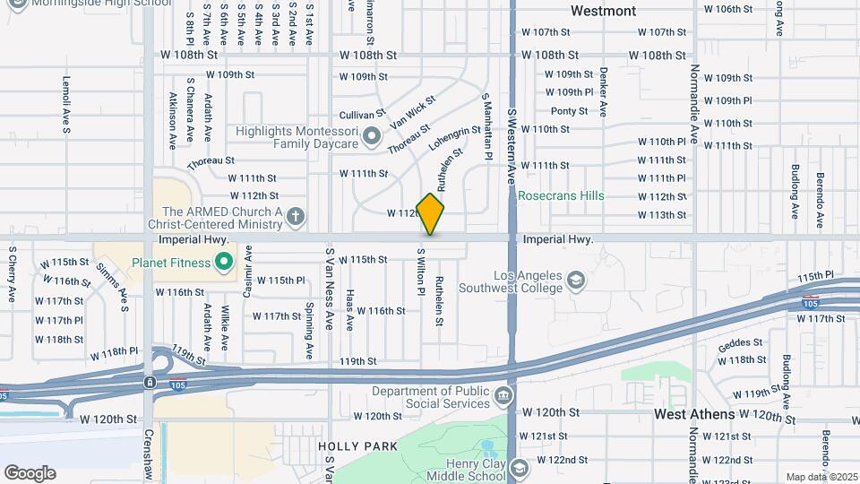 1952 W Imperial Hwy, Unit 1952 Map and Location Details