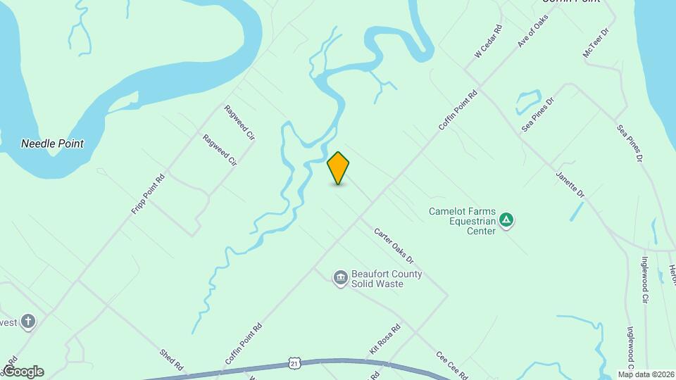 137 Coffin Point Rd Map and Location Details