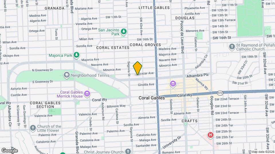 519 Alhambra Cir Map and Location Details