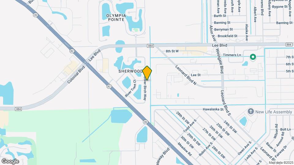 8190 Silver Birch Way Map and Location Details
