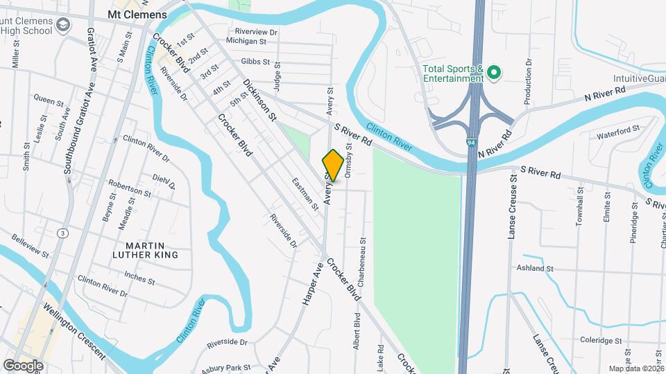 147 Avery St Map and Location Details