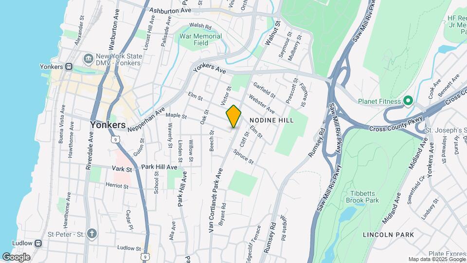 25 Van Cortlandt Park Ave Map and Location Details