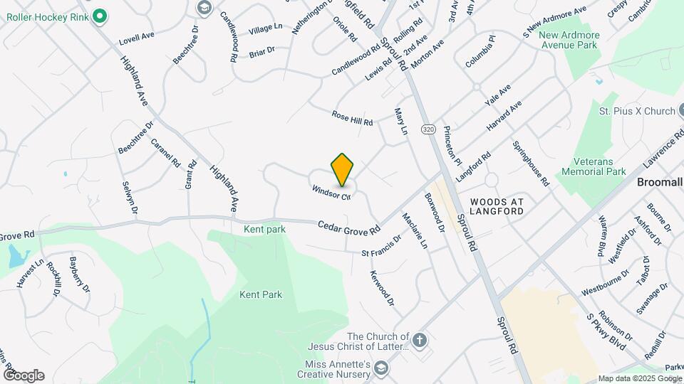 2232 Windsor Cir Map and Location Details