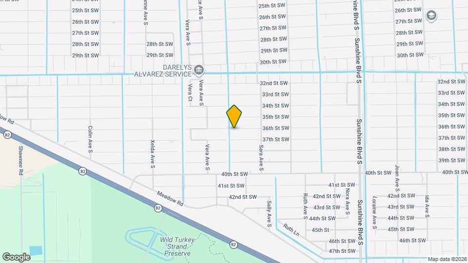 3419 36th St SW Map and Location Details