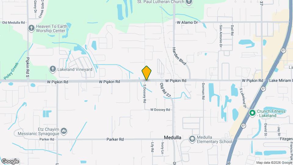 1128 W Pipkin Rd Map and Location Details