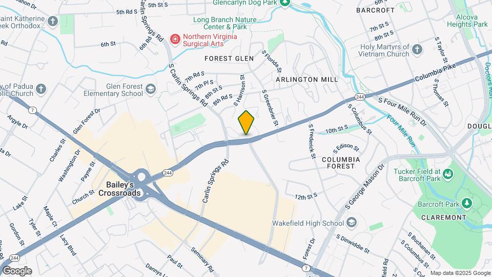 5565 Columbia Pike Map and Location Details