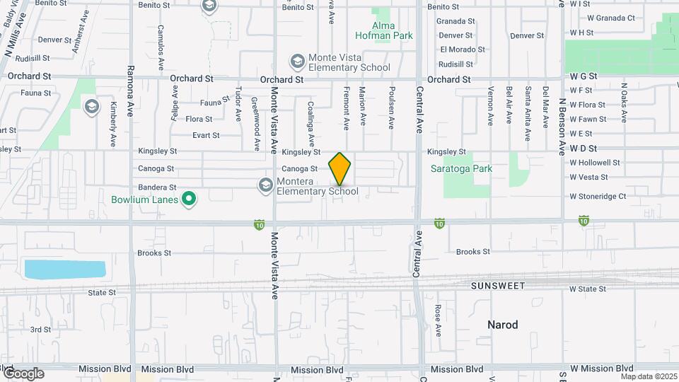 5091 Bandera St Map and Location Details