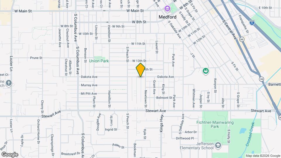 811 Dakota Ave Map and Location Details