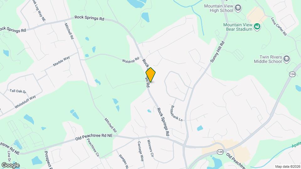 2215 Rock Springs Rd Mapa y Detalles de la Ubicación