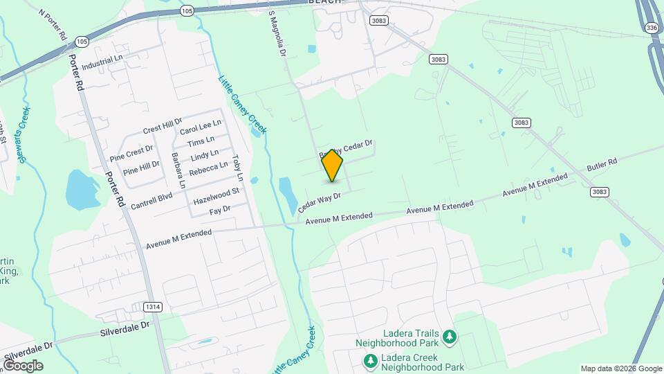 2024 Cedar Tree Ct Map and Location Details