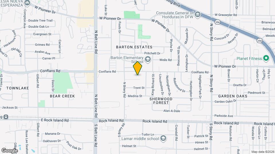 3031 Lela St Map and Location Details