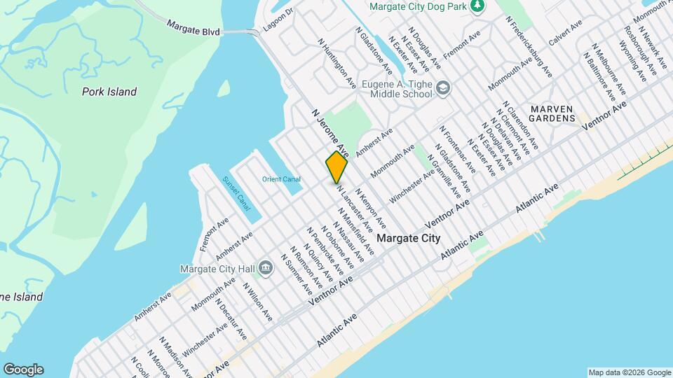 208 N Lancaster Ave Map and Location Details