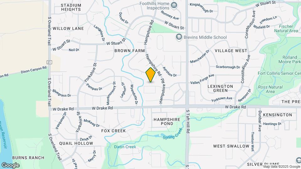 2342 Valley Forge Ave Map and Location Details