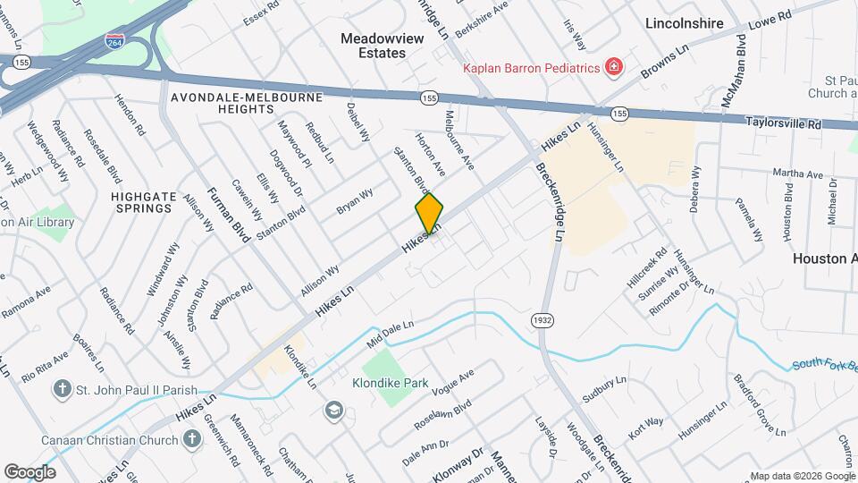 Orchard Manor Circle Map and Location Details