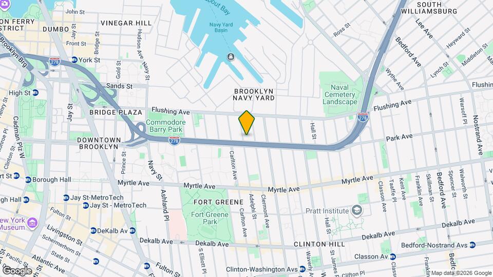 177 Park Ave Map and Location Details