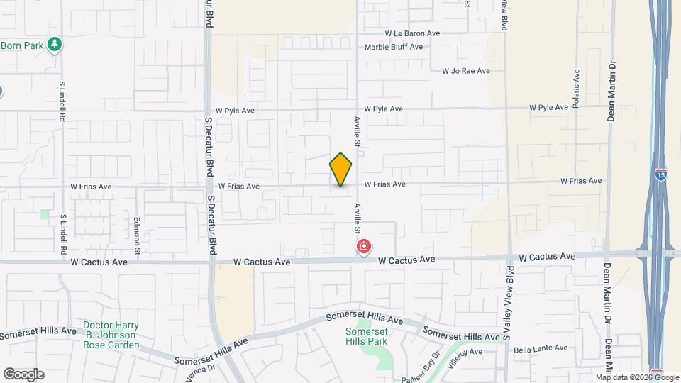 4442 Frias Fls Ave Map and Location Details
