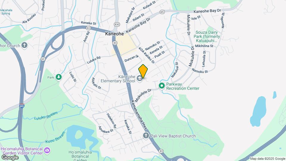 45-415 Aumoku St, Unit Ground Floor Unit Map and Location Details
