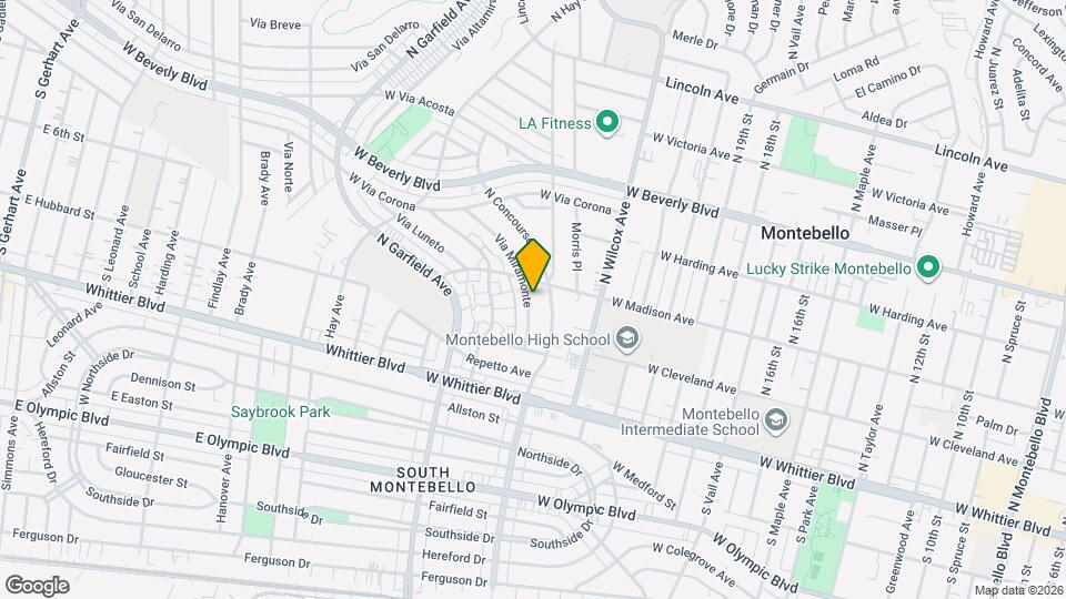 354 Via Miramonte, Unit 354 Via Miramonte Mapa y Detalles de la Ubicación