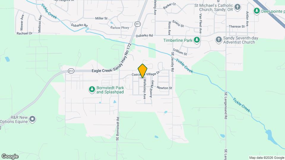 Cascadia Village Apartments Map and Location Details