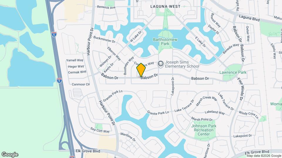 2828 Babson Dr Map and Location Details