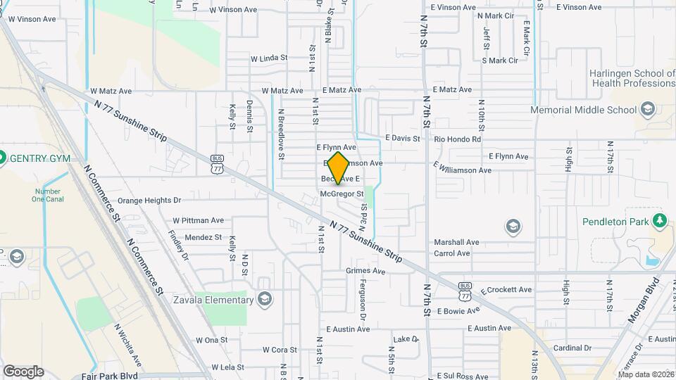 203 McGregor St Map and Location Details