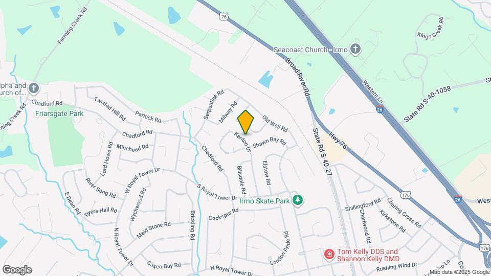 308 Kenton Dr Map and Location Details