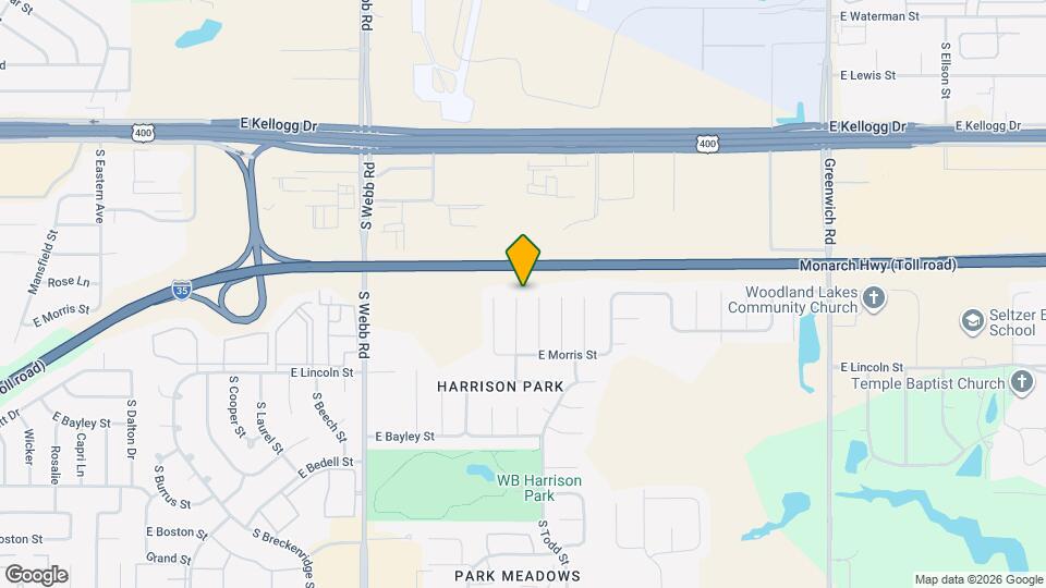 708 S Red Oaks Cir Map and Location Details