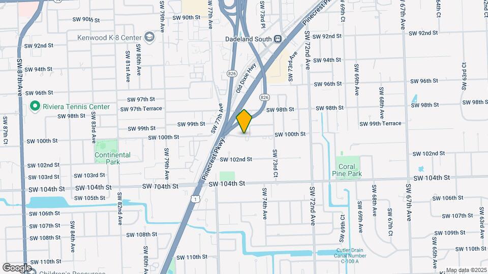 7498 SW 100th St Mapa y Detalles de la Ubicación