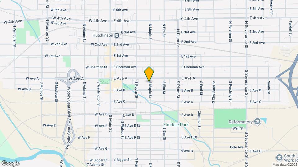 109 S Maple St Map and Location Details