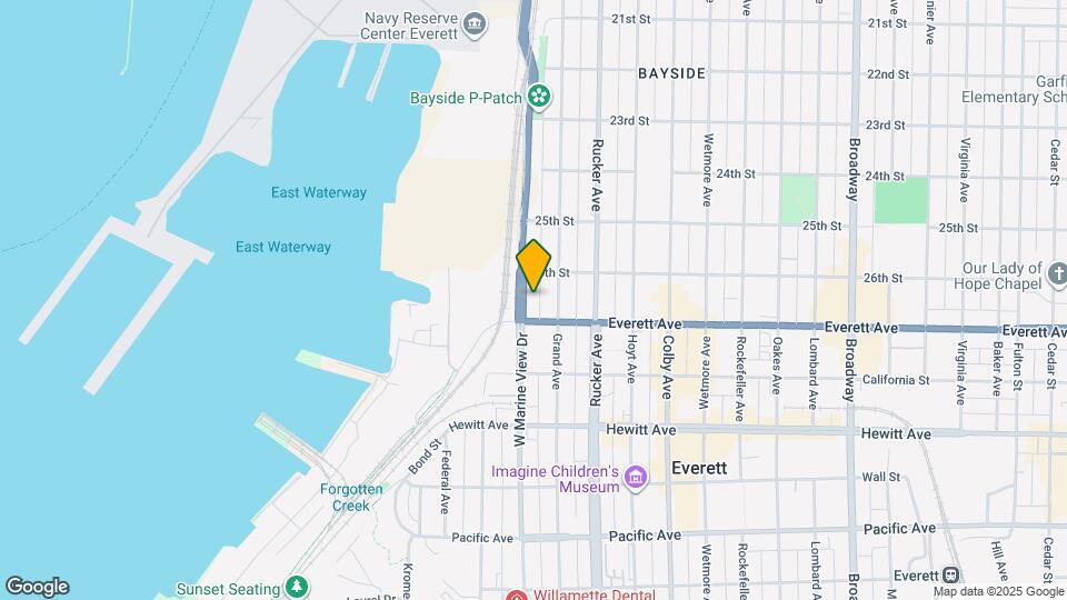 2617 W Marine View Dr Map and Location Details