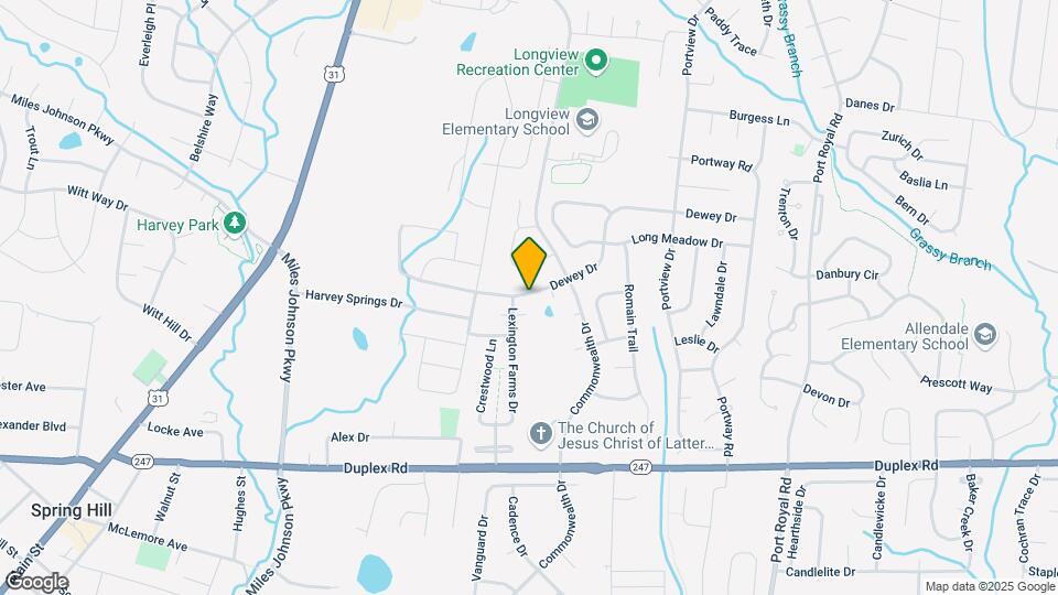 2271 Dewey Dr Map and Location Details