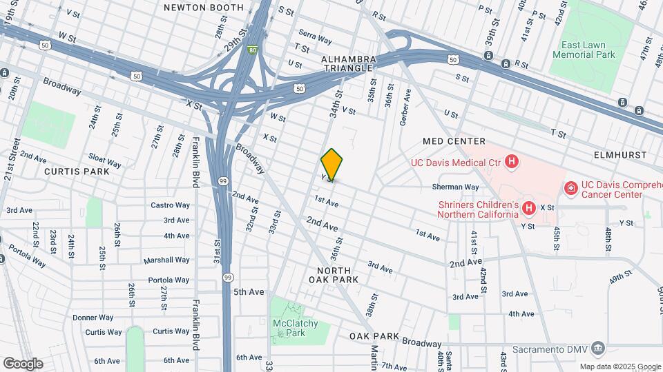 2500 35th St Map and Location Details